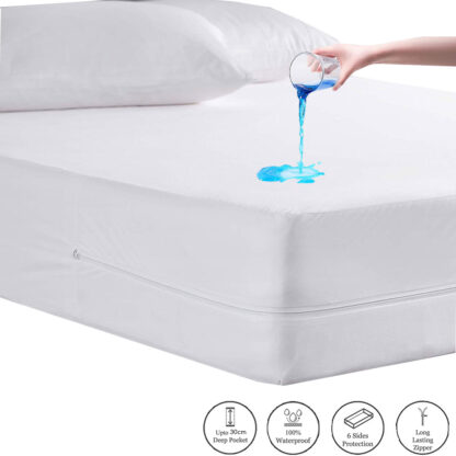 Bed Bug Proof Waterproof Mattress Encasement - Image 2