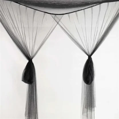 Elegant Four-Door Mosquito Net Canopy - Image 4