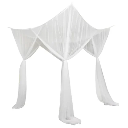 Elegant Four-Door Mosquito Net Canopy - Image 5
