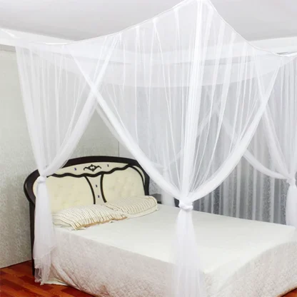 Elegant Four-Door Mosquito Net Canopy - Image 6